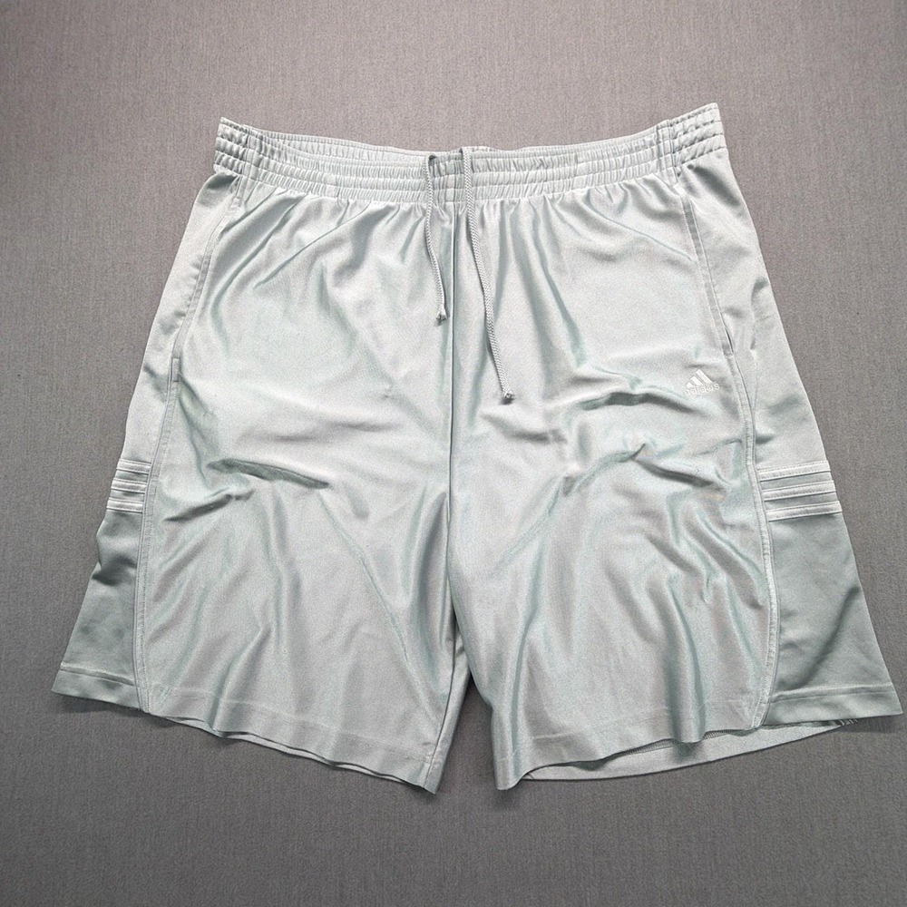 Vintage Adidas Dazzle Silky Shiny Mens Size XL Basketball Shorts Y2K